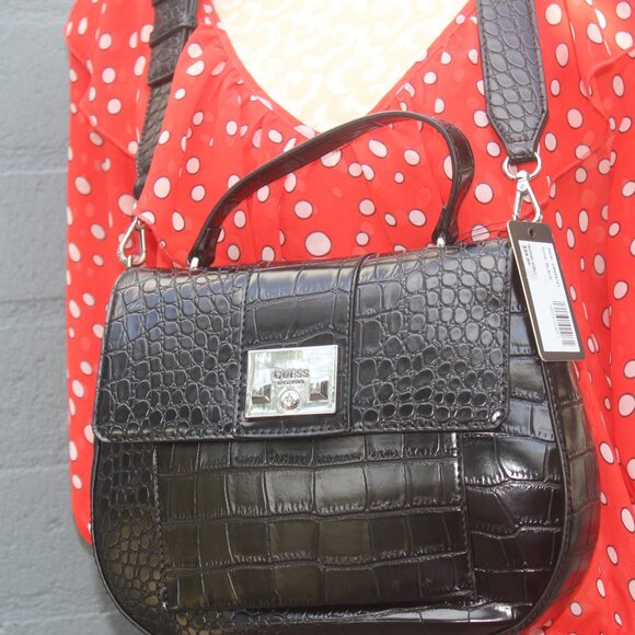 Guess black crossbody bag - Picture 2 of 6